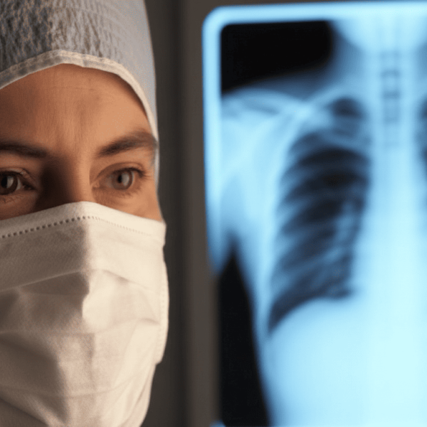 Medico viendo rayos x Anta Salud